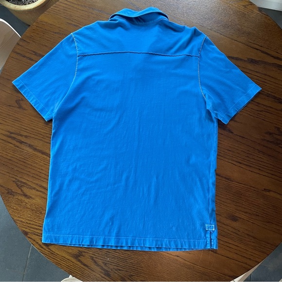 TOMMY BAHAMA Bahama Reef Polo Shirt Cobalt Blue Men’s Size S - Picture 7 of 13